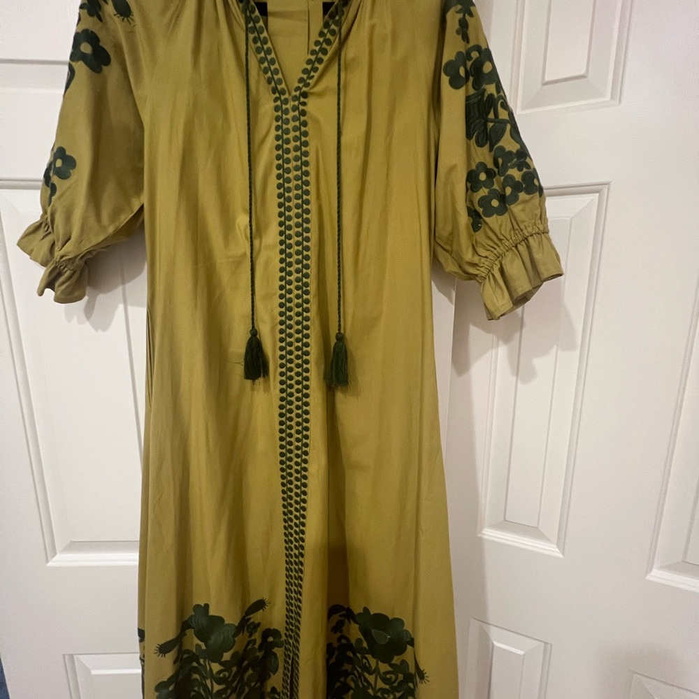 Julia Amory Short Sleeved Coatue Dress